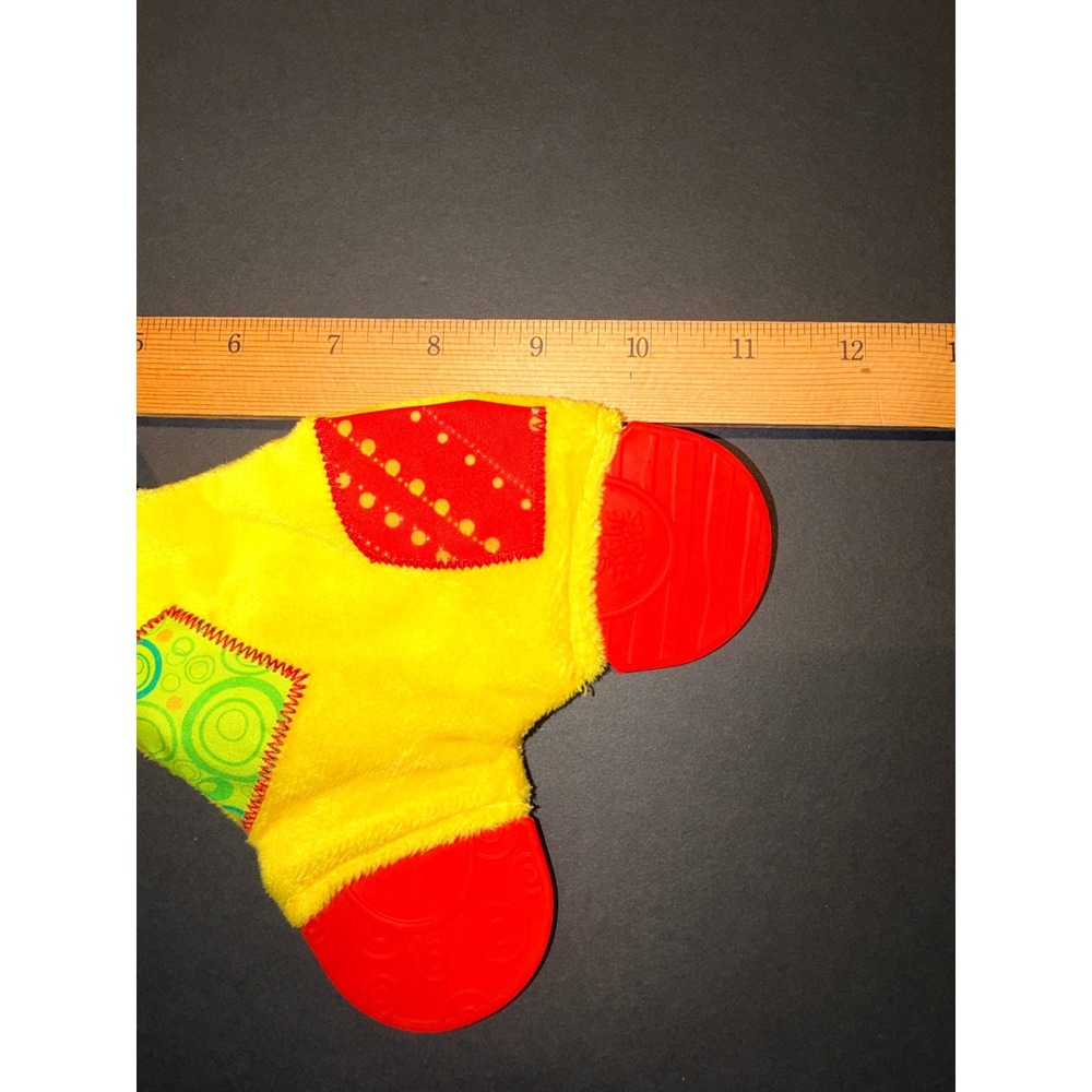 NEW Bright Starts Snuggle Teethe Giraffe Plush Baby Toy Teether Crinkle - Picture 2 of 4